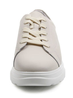 03-YD138-2 LT. BEIGE Полуботинки спортивные женские (натуральная кожа)