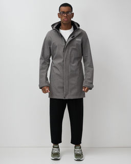 Парка спортивная мужская с капюшоном softshell серого цвета 9565Sr - Mtforce фото 6