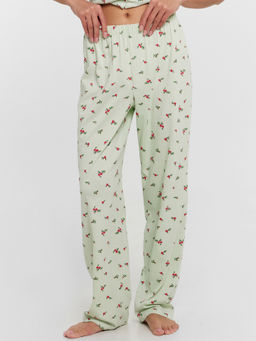 Пижама женская с принтом веточки на морской пене 592462 - Mark formelle фото 3