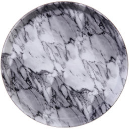 Цена за 4 шт. Поднос пластиковый "МРАМОР" 27,5см