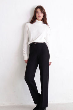 10972 Брюки со стрелками чёрные - Martichelli фото 4