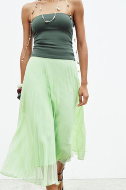 PLEATED MIDI SKIRT - Zara фото 2