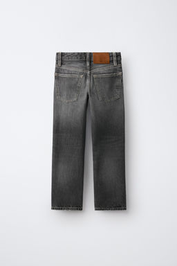 DENIM STRAIGHT ROTOS / Piedra - Zara фото 2