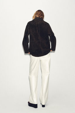 100% SUEDE LEATHER JACKET