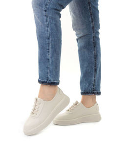 03-YE287-6 BEIGE Полуботинки женские (натуральная кожа) - Фабричный китай фото 17