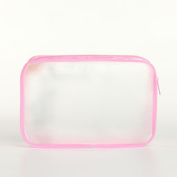 Косметичка на молнии для бассейна, с принтом Enjoy, розовая - Simaland фото 2