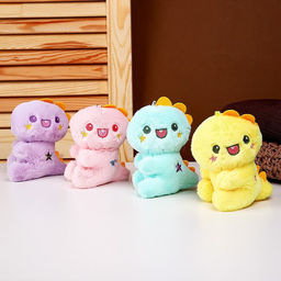 Мягкая игрушка «Дракончик», на брелоке, 12 см, цвет МИКС