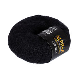 Пряжа ALPINA KID SETA 70% кид мохер, 30% шелк 4 шт. х 25 г 225 м  5 м