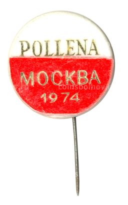 Значок рекламный Pollena (Польша)