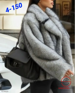Шуба женская из искусственного меха