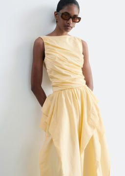 Falda midi fruncida - H&m фото 4