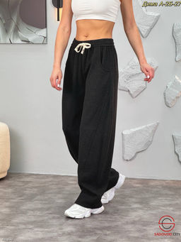 Брюки с высокой посадкой