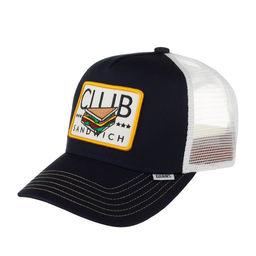 Бейсболка DJINNS арт. HFT Food Club Sandwich (темно-синий)