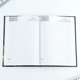 Ежедневник А5, 80 листов, недатированный, в твердой обложке Все мечты сбудутся