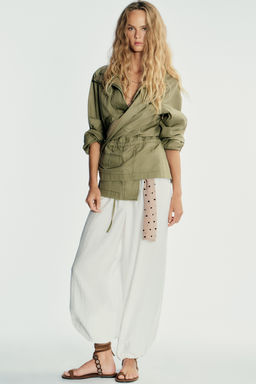 FLOWING BALLOON TROUSERS - Zara фото 11