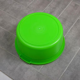 Таз хозяйственный круглый, 15 л, пластик, МИКС