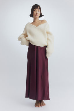 MAMA Falda slip de saten - H&m фото 3
