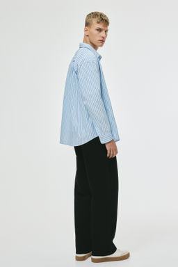 Camisa de popelina Loose Fit - H&m фото 6