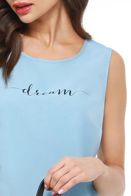 Блузка Фелиция, блю - Dstrend фото 2