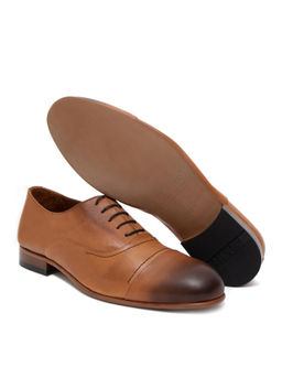 Светло-коричневые классические туфли