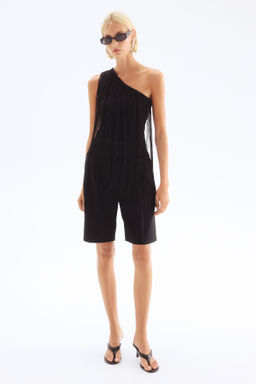 Top de un hombro con flecos - H&m фото 5