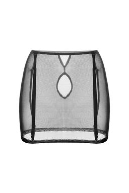 Юбка-пояс для чулок Waname Subtlety черная (42-44) - Waname apparel фото 12