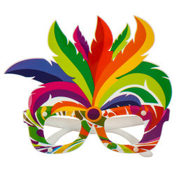 Цена за 12 шт. Карнавальная маска «Карнавал»