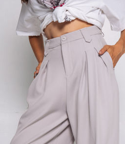 Брюки #КТ66008, светло-серый - Dommod фото 5