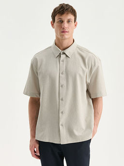 Rahat Kal?p K?sa Kollu Erkek G?mlek