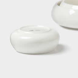 Салатники Magistro OliveQueen, 1500/800/450 мл, набор 3 шт, фарфор, белые