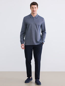 Polo Yaka Erkek Sweatshirt