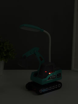 Ночник "Экскаватор" 8хLED 3Вт 5V USB АКБ 2 режима, точилка 7х11х31 см