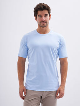 Футболка мужская короткий рукав GREG G145-KO-SA-S5120-N (св.голубой)