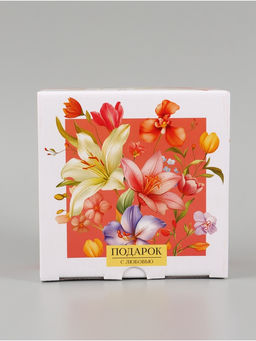 Цена за 2 шт. Коробка складная Подарок с любовью, 15?15?7 см