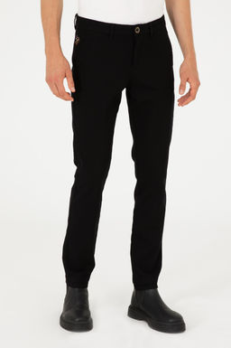 Мужские черные брюки из плотной ткани/чиносы Неожиданная скидка в корзине - U.s. polo assn фото 2