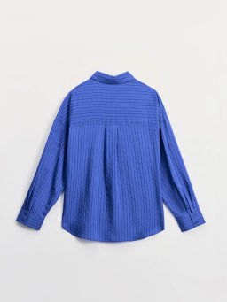 Блуза оверсайз из вискозы с длинным рукавом ZR2605012013-46 / Zarina