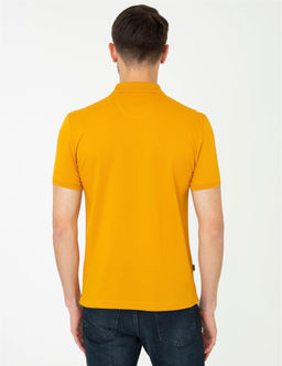 Safran Slim Fit Polo Yaka Merserize Ti__rt - Pierre cardin фото 3