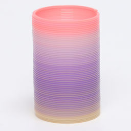 Цена за 12 шт. Пружинка радуга Спиралька, цвета МИКС