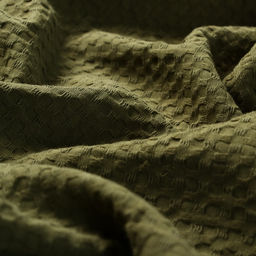 Плед вафельный «Этель» Waffle, 180×240 см, вафля 195 г/м², зелёный