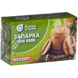 Цена за 3 шт. Запарка для бани "Листья эвкалипта", 20 фильтр-пак. 30017