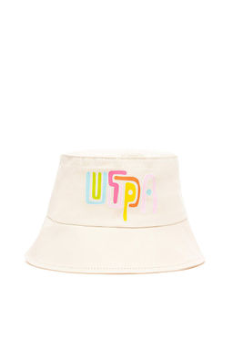 U. S. Polo Assn Детская кремовая шапка