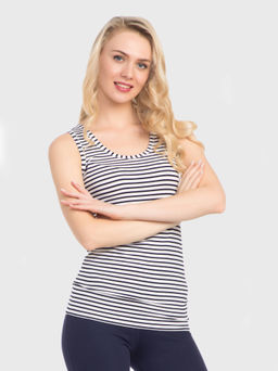 CONTE Джемпер женский LD 731 белый-синий - Conte elegant фото 2