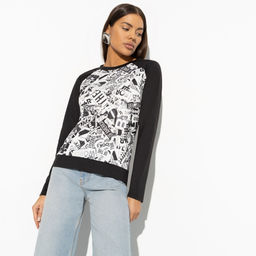 Свитшот из эластичной ткани, Сбежать вместе (new) - Charutti фото 4