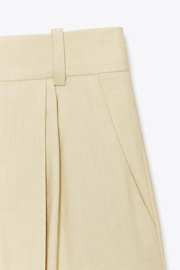 ZW COLLECTION WIDE-LEG DARTED TROUSERS - Zara фото 9