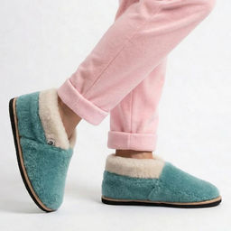 Тапочки-ботильоны арт. М2/02-07 Мята