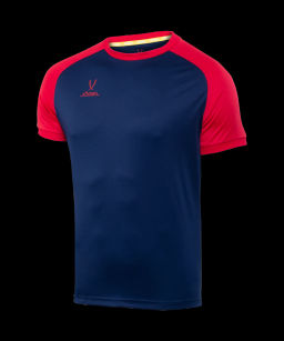 Футболка игровая JOGEL CAMP Reglan Jersey, темно-синий/красный, детский