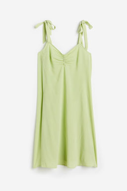 MAMA Vestido con tirantes de lazo