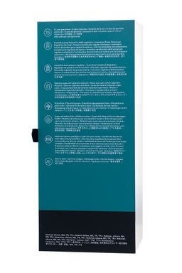 Мастурбатор нереалистичный Satisfyer Men, силикон, чёрный, 25,5 см