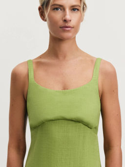 Сарафан из вискозы и льна прилегающего кроя / Zarina  фото 6