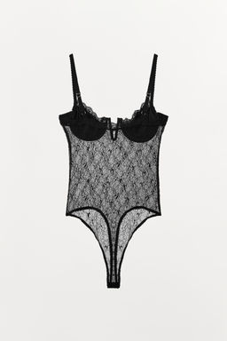 COMBINED LACE BODYSUIT - Zara фото 5